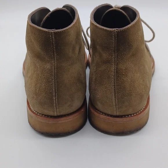 Men's Tan Suede Chukka Boots - Picture 7 of 8